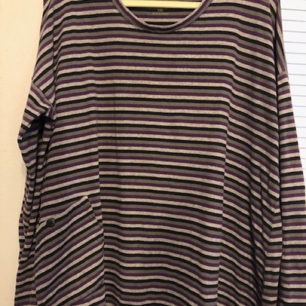 Gudrun Sjoden Striped Tunic XXL
